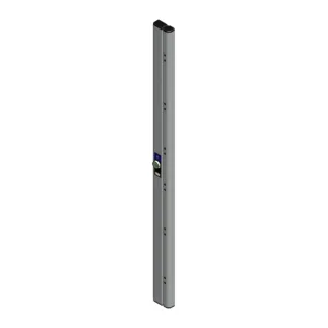 E-Lock Serrure motorisée applique 4 points Droite - 2500 mm
